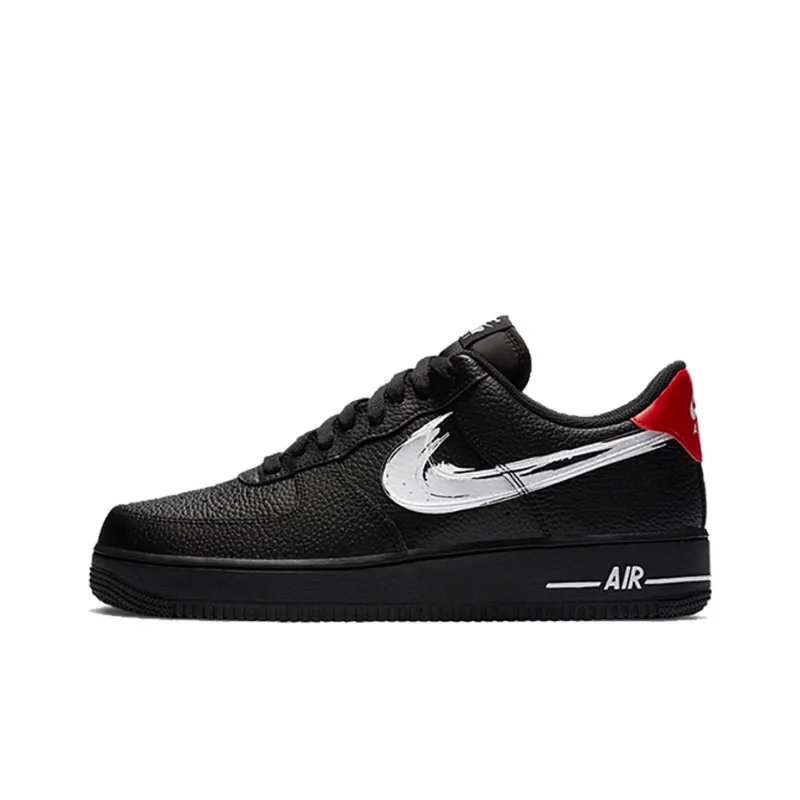 Nike Air Force 1 Low Brushstroke Black-0
