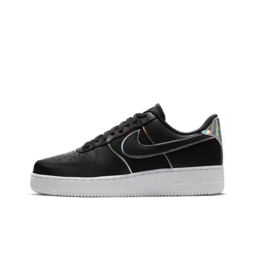 Nike Air Force 1 Low Black Iridescent Outline