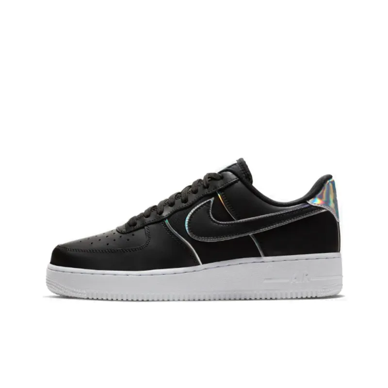 Nike Air Force 1 Low Black Iridescent Outline-0