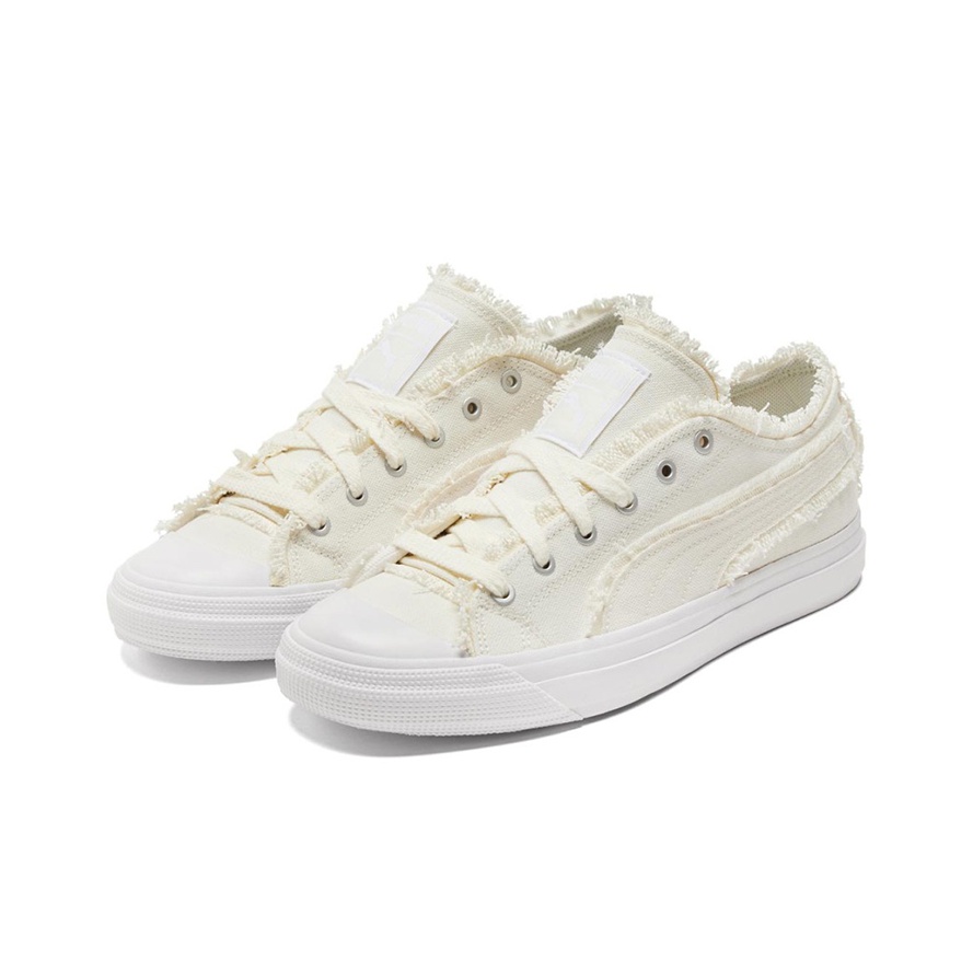 PUMA Carina Street Lacey Athletic Shoe - Big Kid - White
