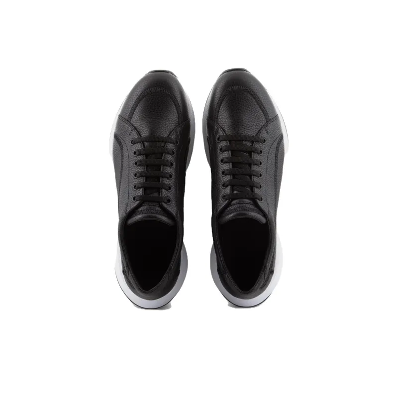 AMANI Low Top Casual Shoes Men's Black-2
