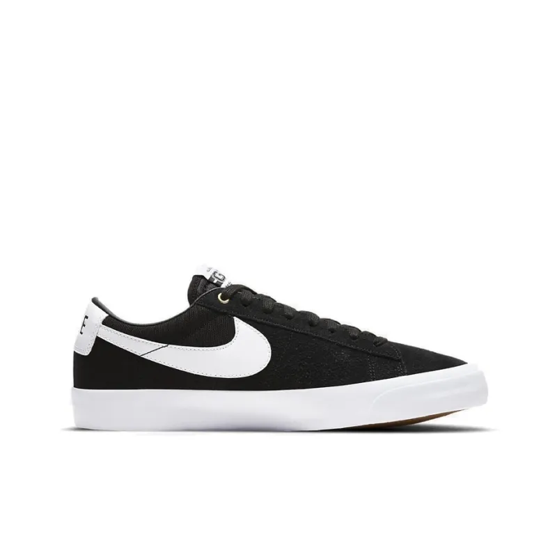 Nike Sb Zoom Blazer Low Pro Gt Black White-1