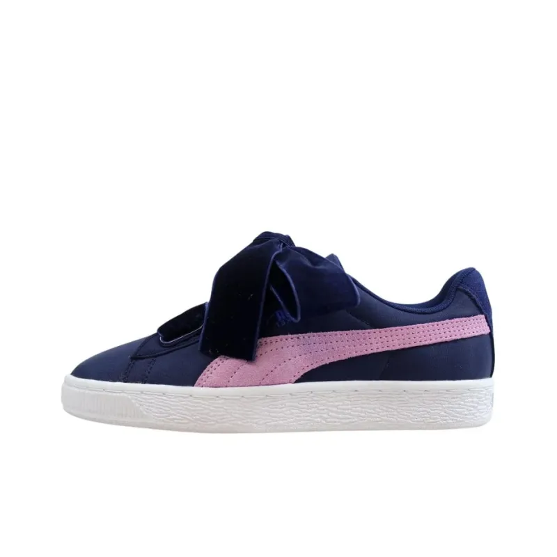 PUMA Basket Heart Nylon Blue Depths Women's-0