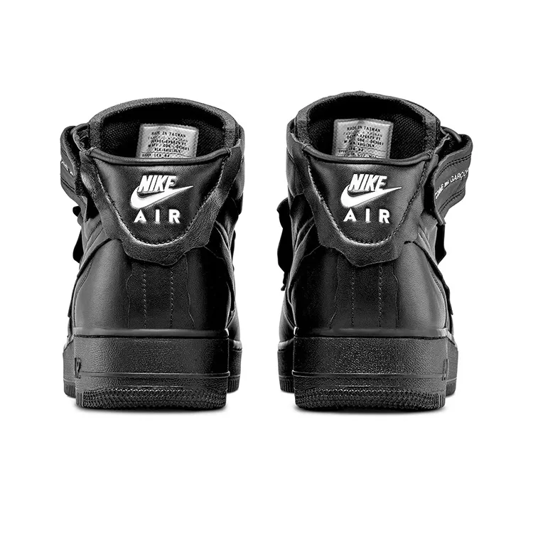 Nike Air Force 1 Mid Comme Des Garcons Black-4