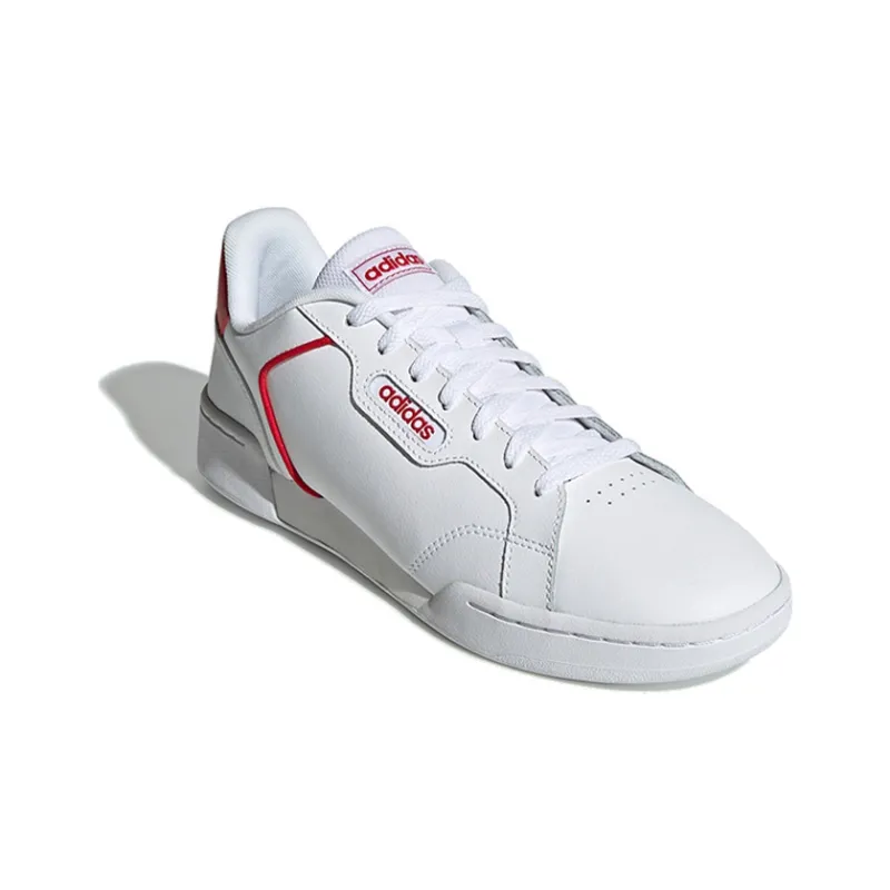 Adidas Neo Roguera Classic Casual Low Tops Skateboarding Shoes White Red Women's-2