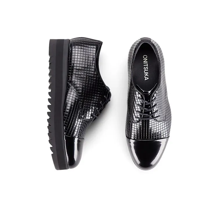Onitsuka Tiger Derby Shoes 'Black' Women's-3