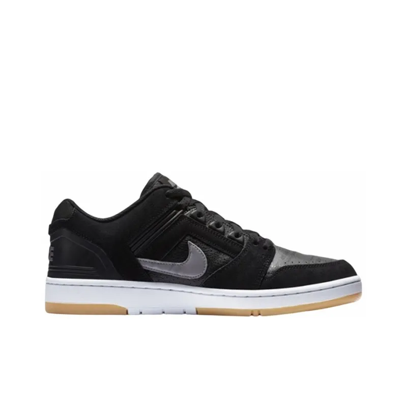 Nike Sb Air Force 2 Low Black Grey Gum-1
