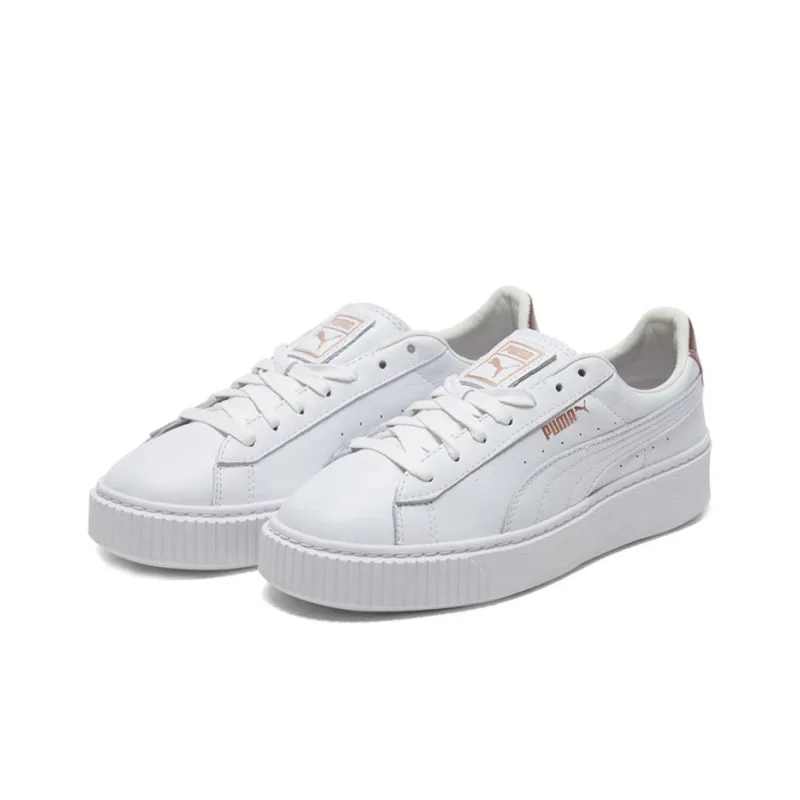PUMA Basket Platform Rgh Rose Gold Women's-1