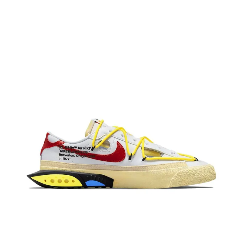 Nike Blazer Low Off White University Red-1