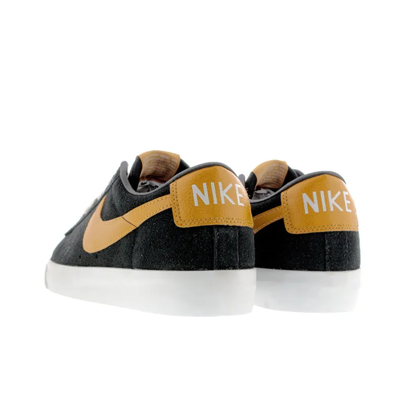 Nike Sb Blazer Low Gt Black Wheat White-3