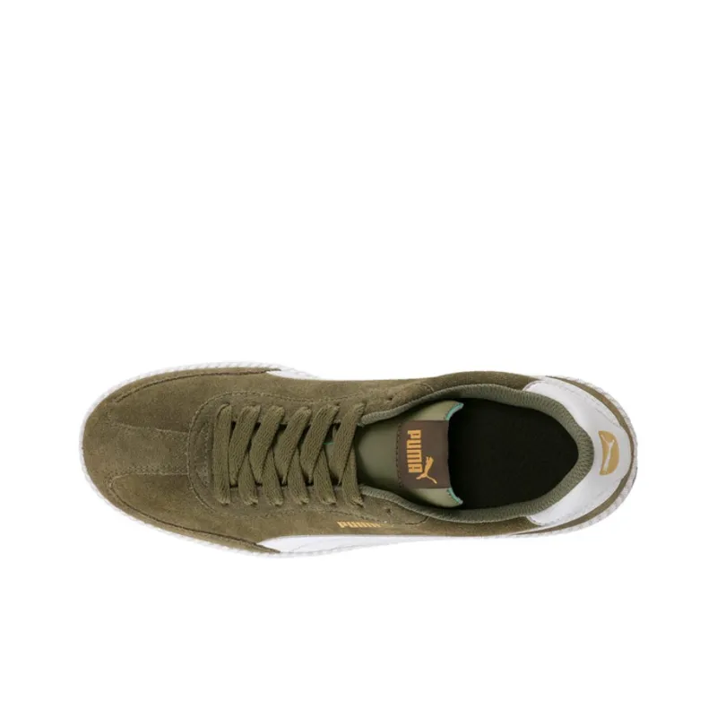PUMA Astro Cup Skateboard Shoes Men Low-Top Army Green-2