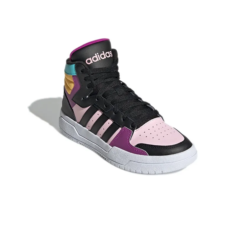 Adidas Neo Entrap Mid 'Black Pink Yellow' Women's-2
