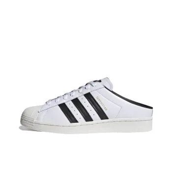 Superstar Adidas Originals Mule 'White Black Gold'