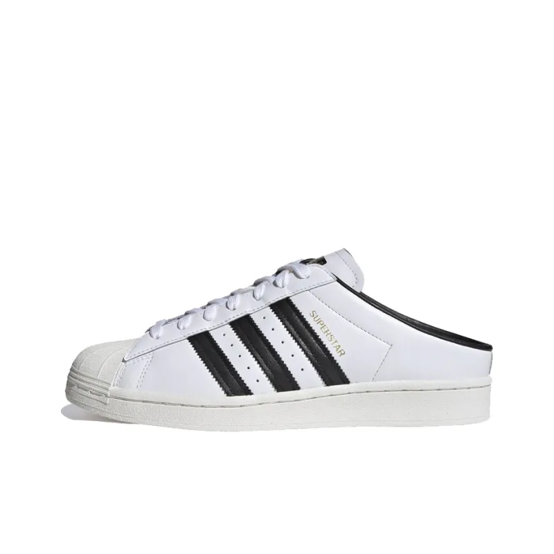 Superstar Adidas Originals Mule 'White Black Gold'-0