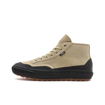 Vans DESTRUCT Skateboard Shoes Unisex Mid-Top Khaki/Black