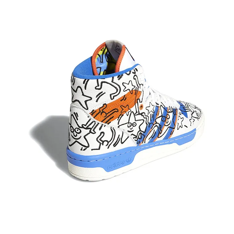 Adidas Rivalry Hi Keith Haring-2