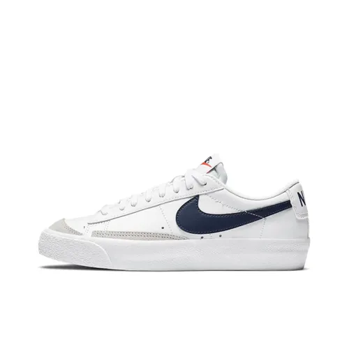 Nike Blazer Low 77 White Midnight Navy GS