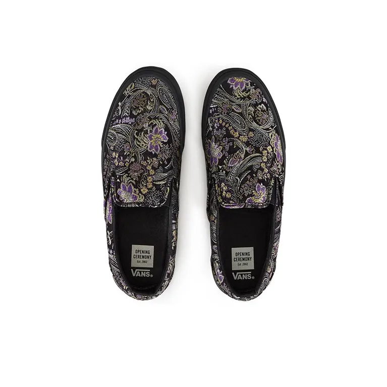 Vans Opening Ceremony X Slip On Lx 'Qi Pao Ii Black'-4