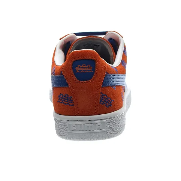 PUMA Pink Dolphin X PUMA Suede 'Red Blue'-4