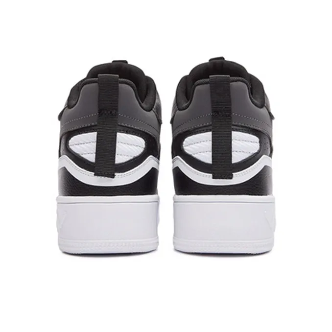 361° Burning Tide 1 Mid Top Skateboard Shoes Men's White Black-2
