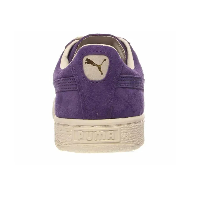 PUMA Skateboard Shoes Men Low Top Purple-3