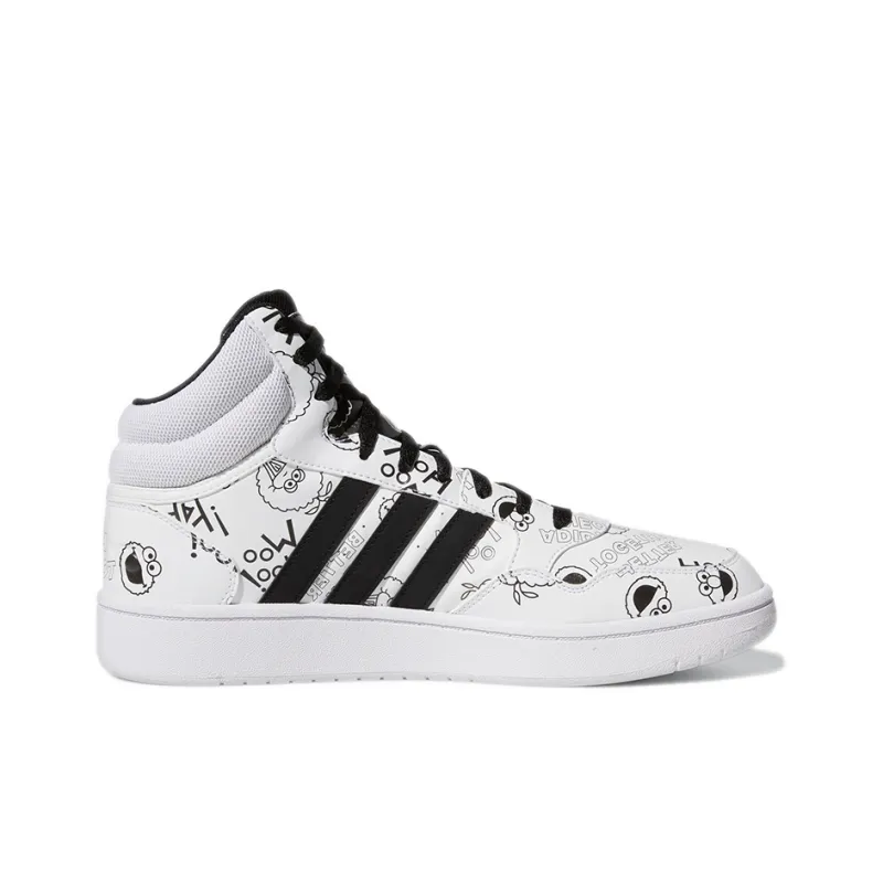 Adidas Neo Hoops 3.0 Mid 'White Black'-1