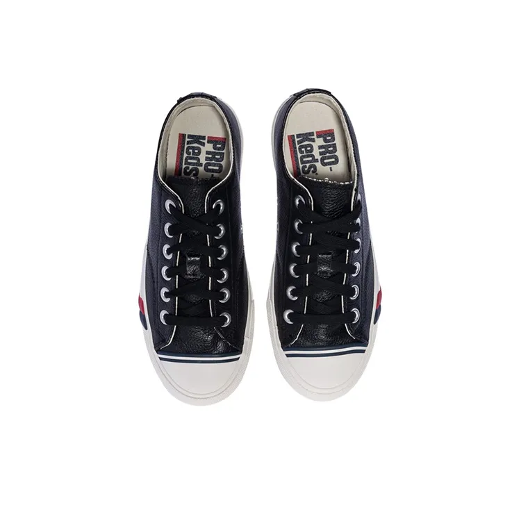 Keds Skateboard Shoes Unisex Low-Top Black White-3