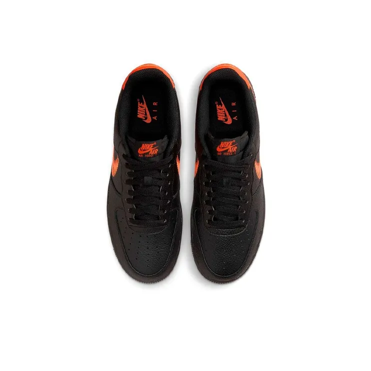 Nike Air Force 1 Low Zig Zag Black Orange-3