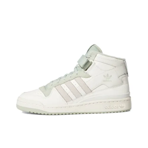 Adidas Originals FORUM Skateboard Shoes Unisex Mid-Top Rice