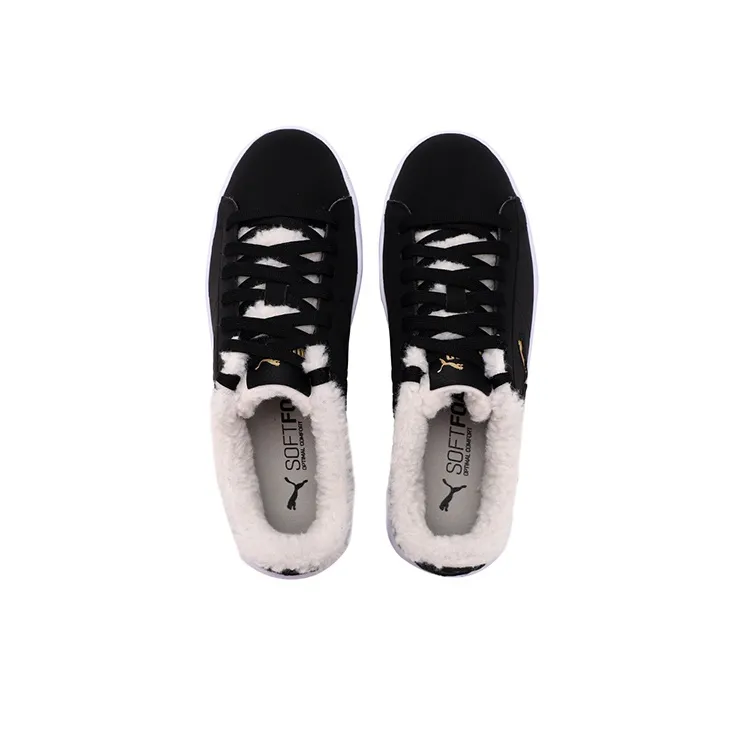 PUMA Vikky V2 Cat Teddy Sneakers Black Women's-3