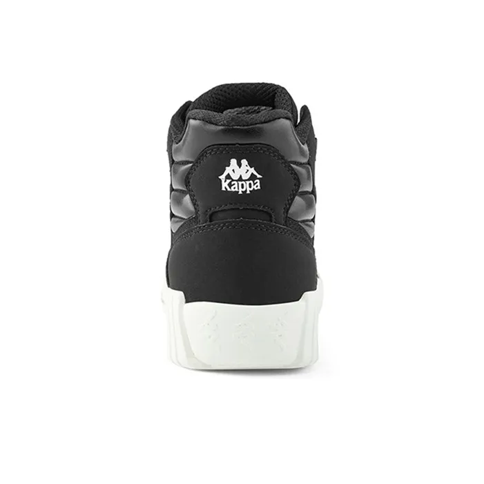 Kappa BANDA Skateboard Shoes Unisex High Top Black-3