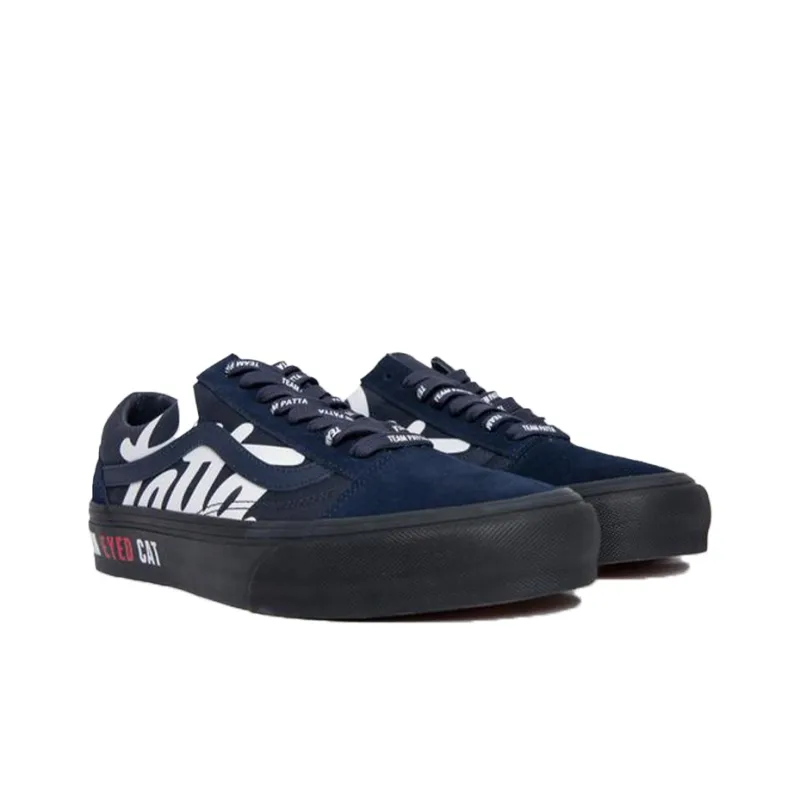 Vans Patta X Old Skool Vlt Lx 'Mean Eyed Cat Salute'-2