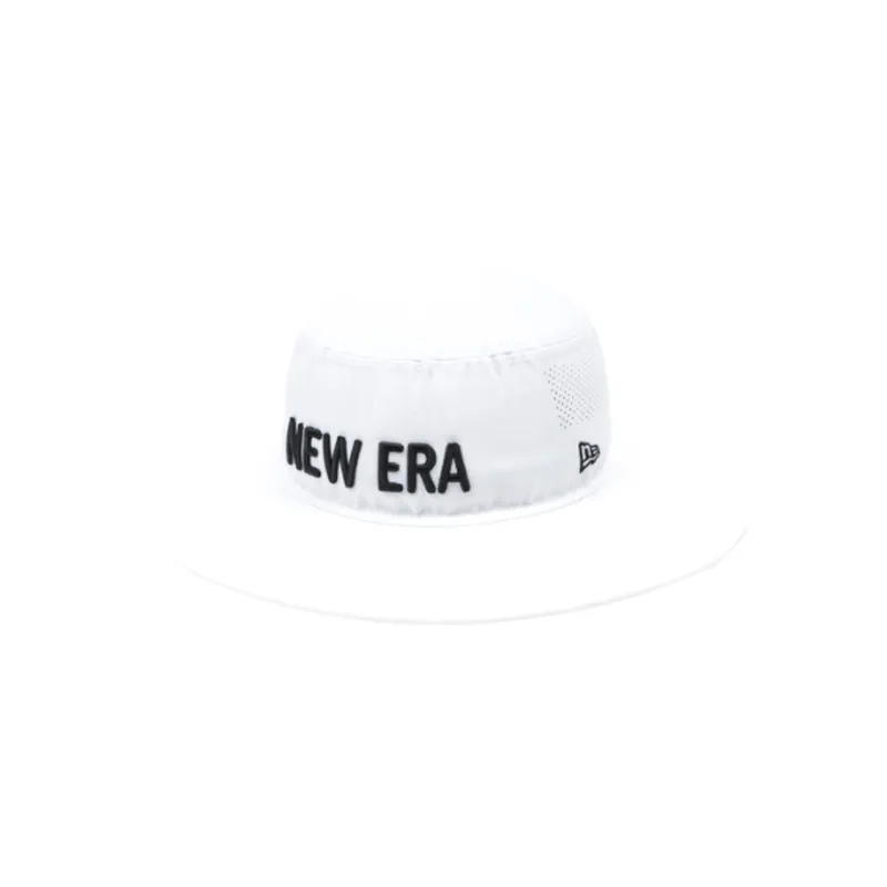 New Era Polyester Bucket Hats Unisex White-0