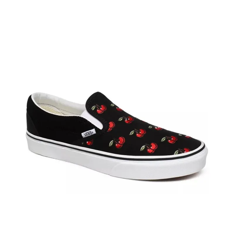 Vans Classic Slip On 'Cherries Black'-2