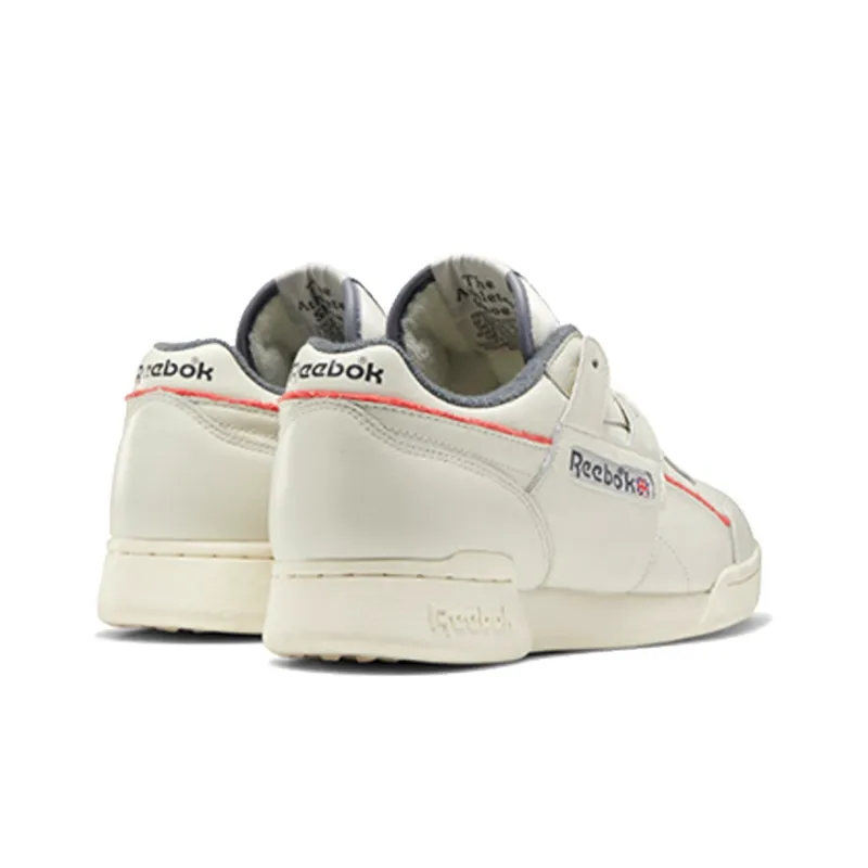 Reebok Workout Plus White Skate Shoes-4