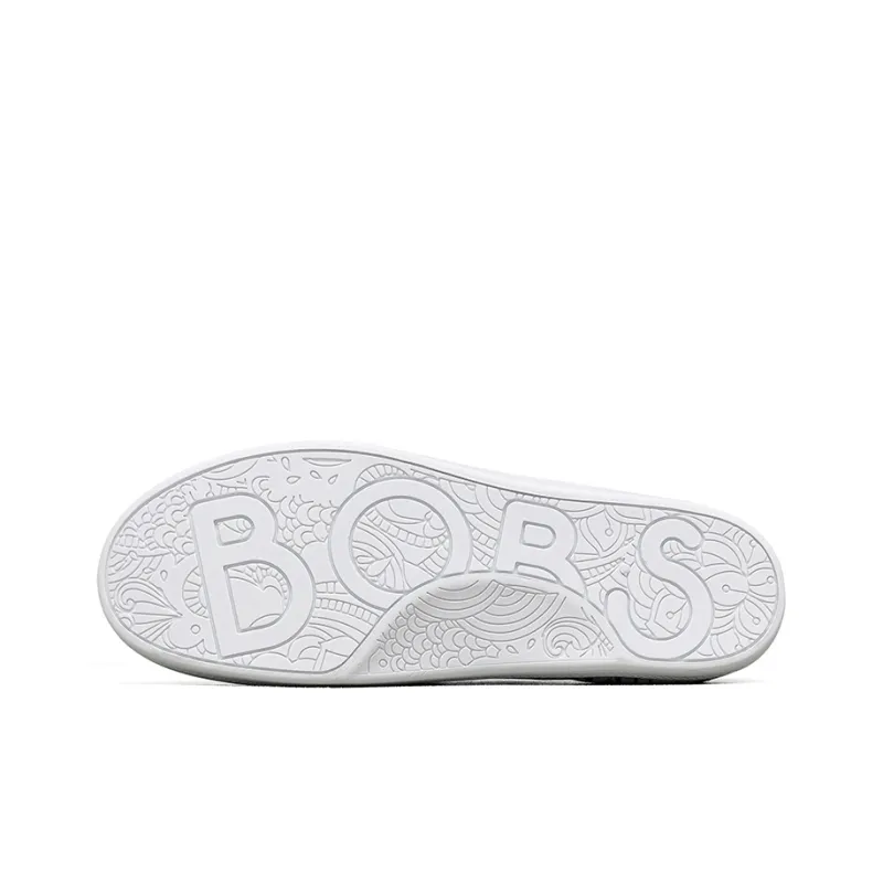 Skechers Bob's Beach Bingo Collaboration Lightweight Low-Top Skateboard Shoes Women's White-5
