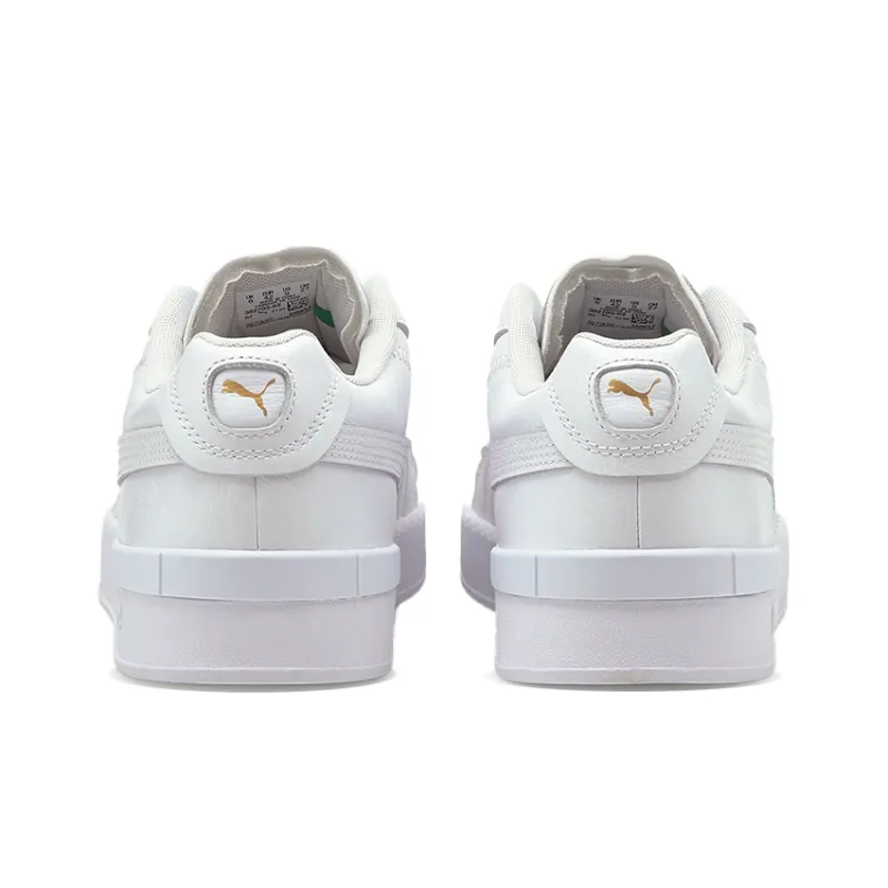 PUMA Unisex Clasico Premium Low Top Sneakers White-3