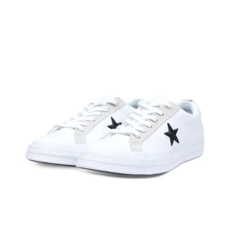 Converse Official One Star 'White Black'-2