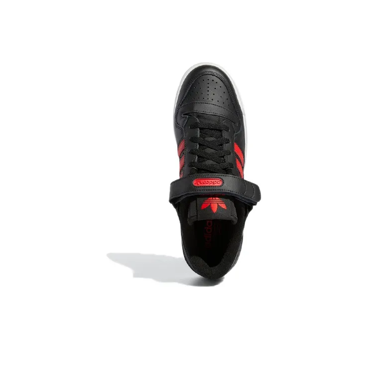 Adidas Forum Low 'Black Vivid Red'-2
