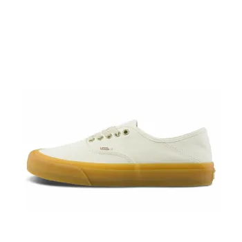 Vans Authentic Breathable Wear Resistant Non Slip Low Top Casual Skate Shoes Ivory White