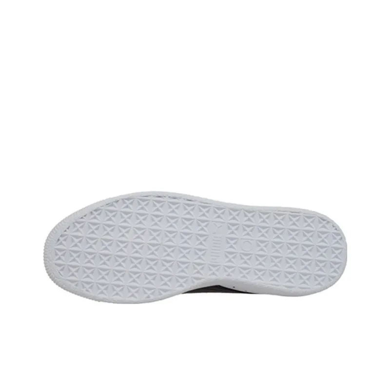 PUMA Clyde Core Foil 'White Black Gold' Women's-4