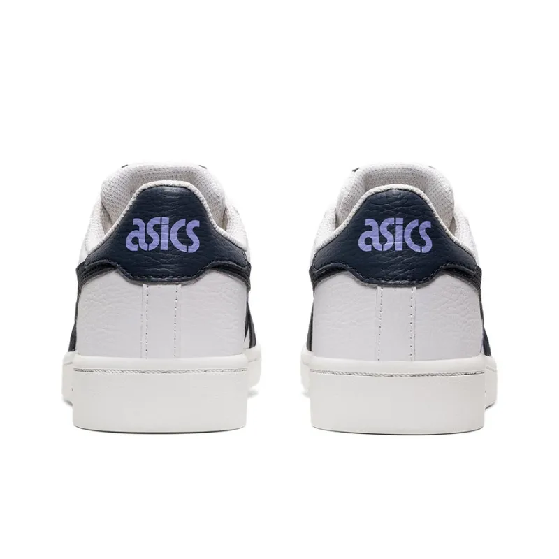 Asics JAPAN S Low-Top Skateboard Shoes Women's White Blue-4