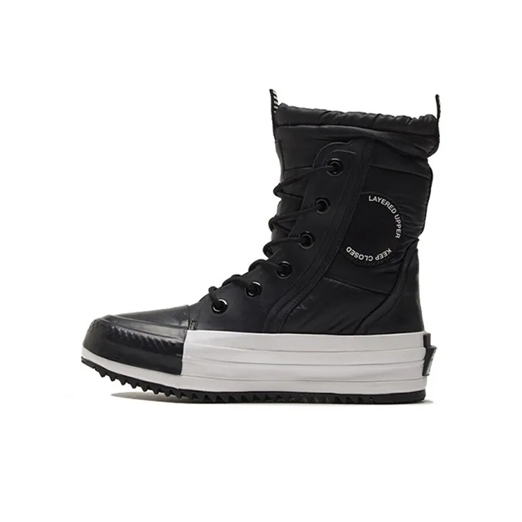 Chuck Taylor All Star Women's Converse Mc Boot High 'Water Repellent Black White' Women's-0