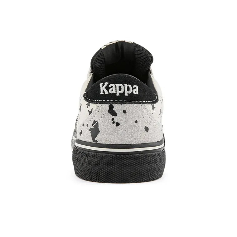 Kappa Coverage Low Top Skateboard Shoes Unisex Heron Feather White-6
