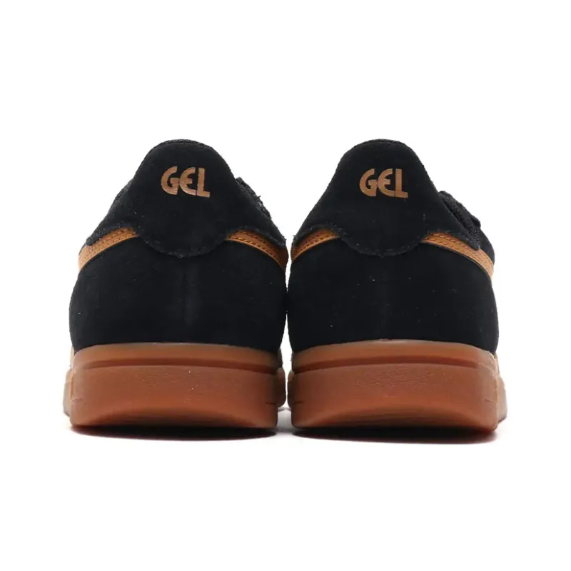 Asics Gel-Vickka Trs Durable Lightweight And Breathable Low-Top Skateboard Shoes Unisex Black Brown-3