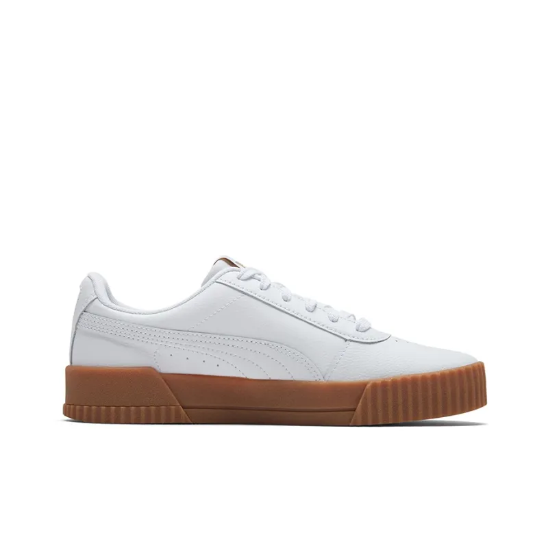 PUMA Carina Leather 'White Gum' Women's-1