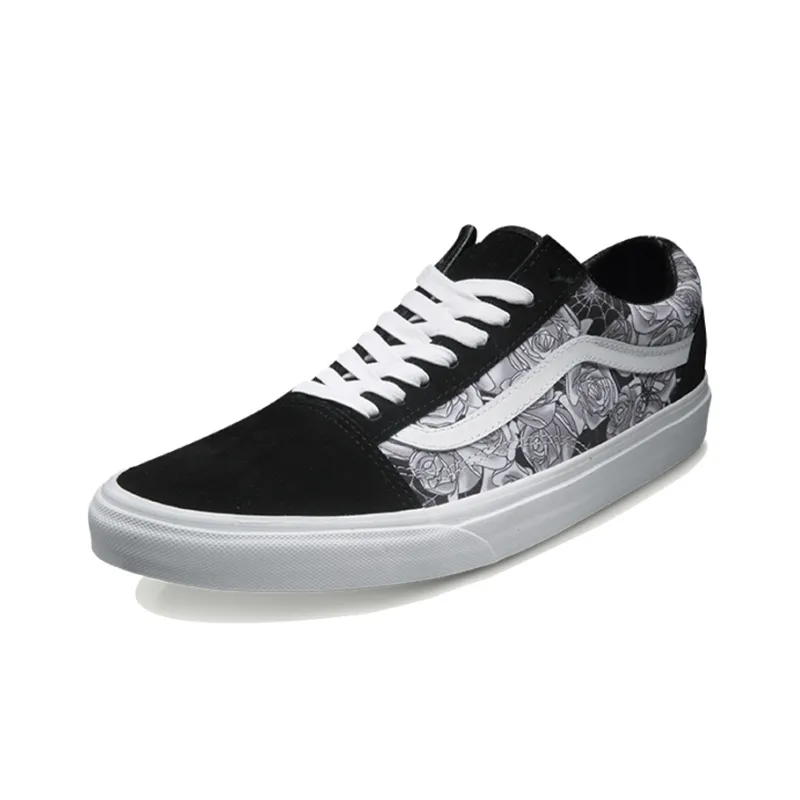 Vans Old Skool Rose 'Black White'-1