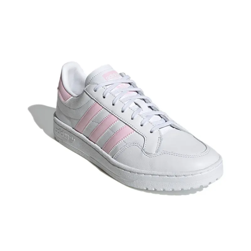 Adidas Women's Team Court 'White Clear Pink'-2