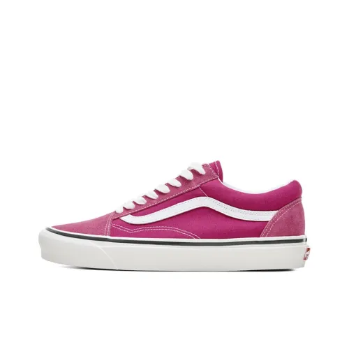 Vans Old Skool Skateboard Shoes Unisex Low-Top Rose Red