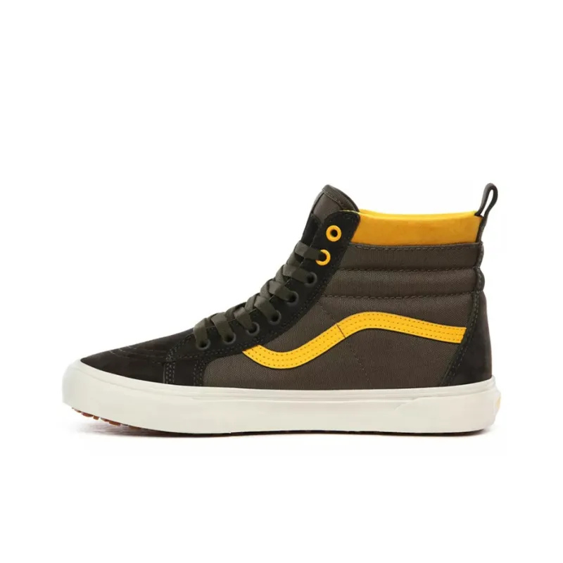Vans SK8 Hi Mte Brown/Yellow-0